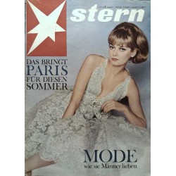 stern Heft Nr.9 / 1 März 1964 - Paris Mode