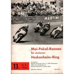 Mai Pokal Rennen für Junioren Hockenheim Ring / 13 Mai 1962