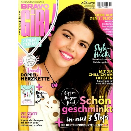Bravo Girl Nr.10 / 5.9.2018 - Schön geschminkt
