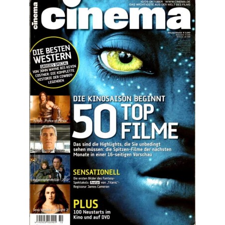 CINEMA 10/09 Oktober 2009 - Fantasy-Spektakel Avatar