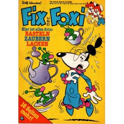 Fix und Foxi 28 Jahrg. Band 23 / 1980 - Basteln, Zaubern, Basteln