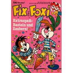 Fix und Foxi 28 Jahrg. Band 8 / 1980 - Basteln & Zaubern