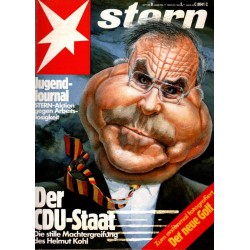 stern Heft Nr.8 / 17 Februar 1983 - Der CDU Staat