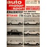 auto motor & sport Heft 1 / 7 Januar 1967 - Mittelklasse