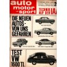 auto motor & sport Heft 20 / 2 Oktober 1965 - Die neuen Autos
