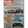 auto motor & sport Heft 9 / 24 April 1971 - VW gegen Opel