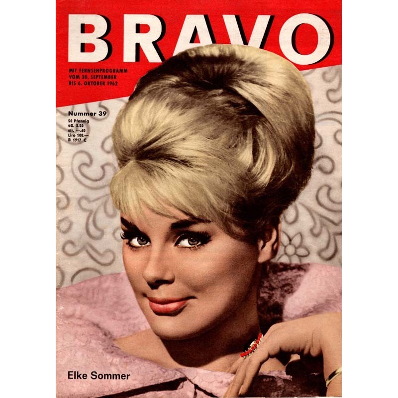 BRAVO Nr.39 / 25 September 1962 - Elke Sommer