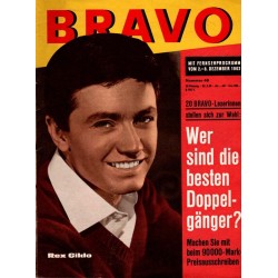 BRAVO Nr.48 / 27 November 1962 - Rex Gildo