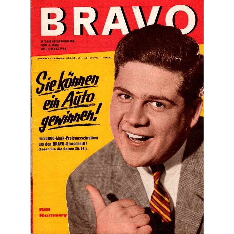 BRAVO Nr.9 / 27 Februar 1962 - Bill Ramsey