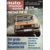 auto motor & sport Heft 14 / 6 Juli 1961 - Ford 15M RS