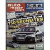 auto motor & sport Heft 25 / 26 November 2003 - 150 Neuheiten