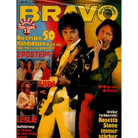 BRAVO Nr.12/13 / 23 März 1978 - Ian und Damian