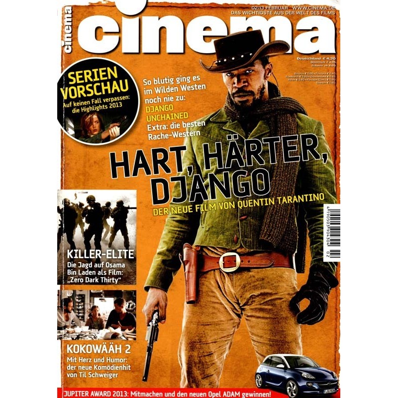 CINEMA 02/13 Februar 2013 - Hart, härter, DJango