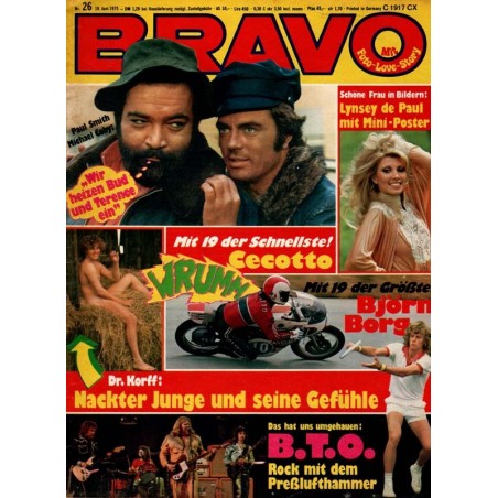 BRAVO Nr.26 / 19 Juni 1975 - Paul Smith & Michael Coby