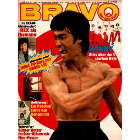 BRAVO Nr.25 / 12 Juni 1975 - Bruce Lee