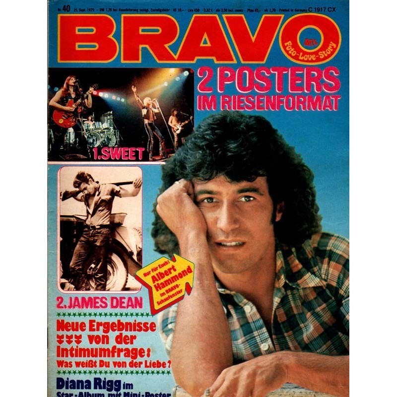BRAVO Nr.40 / 25 September 1975 - Albert Hammond