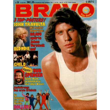 BRAVO Nr.16 / 11 April 1979 - John Travolta