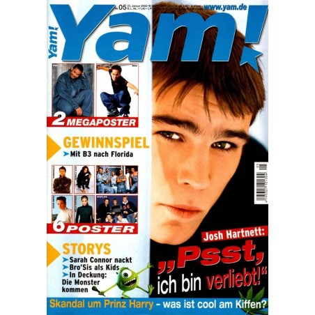 Yam! Nr.5 / 23 Januar 2002 - Josh Hartnett