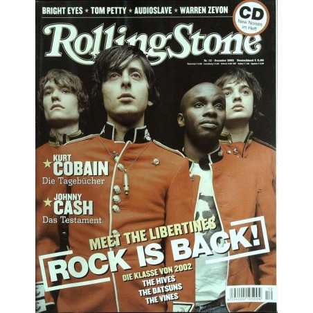 Rolling Stone Nr.12 / Dezember 2002 & CD Vol. 56 - The Libertines