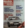 auto motor & sport Heft 9 / 26 April 1975 - Citroen 2200 CX