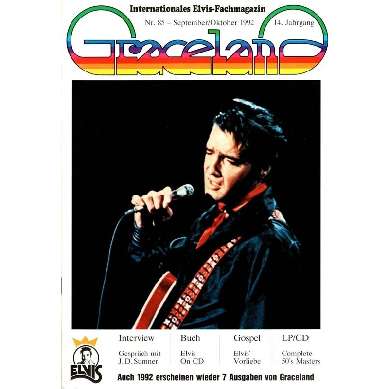 Graceland Nr.85 Spetember/ Oktober 1992 - Gospel