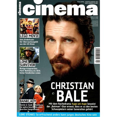 CINEMA 4/14 April 2014 - Christian Bale