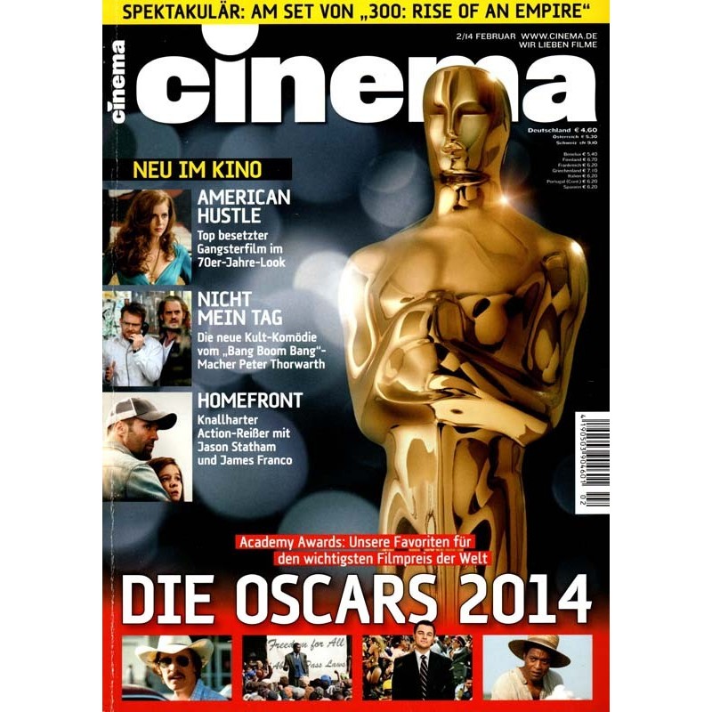 CINEMA 2/14 Februar 2014 - Die Oscars 2014