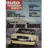 auto motor & sport Heft 1 / 3 Januar 1976 - Der neue Ford Taunus