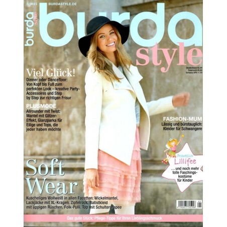 burda Moden 1/Januar 2015 - Soft Wear