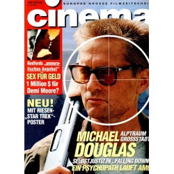 CINEMA 6/93 Juni 1993 - Michael Douglas in Falling Down