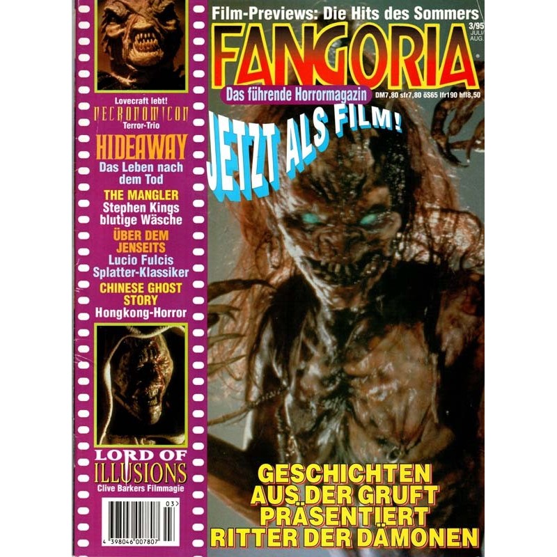 Fangoria Nr.3/95 Juli/August 1995 - Ritter der Dämonen