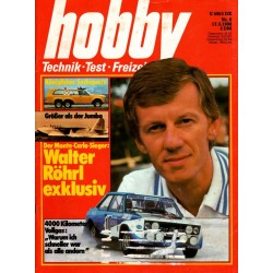 Hobby Nr.6 / 17 März 1980 - Walter Röhrl exklusiv