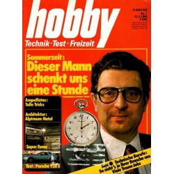 Hobby Nr.7 / 31 März 1980 - Innenminister Gerhart Baum