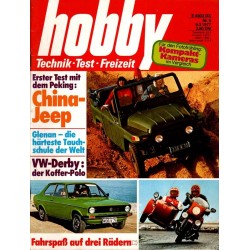 Hobby Nr.6 / 9 März 1977 - China Jeep