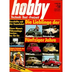 Hobby Nr.14 / 7 Juli 1980 - Fünfziger Jahre