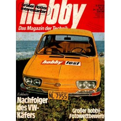 Hobby Nr.22 / 24 Oktober 1973 - Nachfolger des VW Käfer