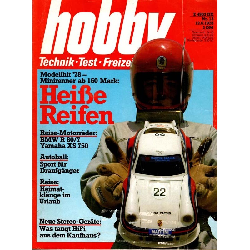 Hobby Nr.13 / 12 Juni 1978 - Heiße Reifen