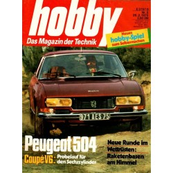 Hobby Nr.5 / 26 Februar 1975 - Peugeot 504