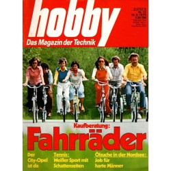 Hobby Nr.13 / 18 Juni 1975 - Fahrräder