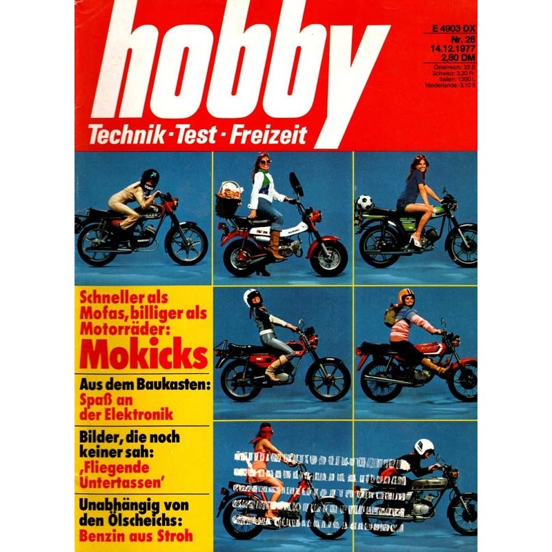 Hobby Nr.26 / 14 Dezember 1977 - Mokicks