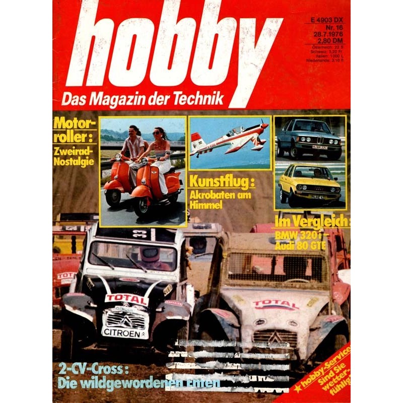 Hobby Nr.16 / 28 Juli 1976 - 2 CV Cross