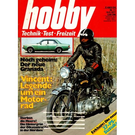 Hobby Nr.11 / 18 Mai 1977 - Vincent