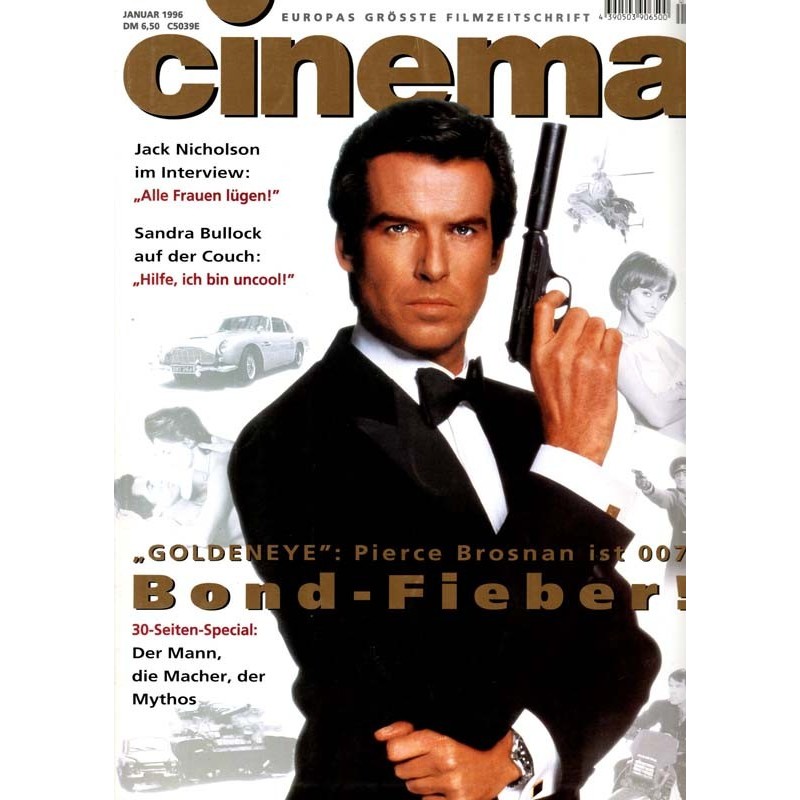 CINEMA 1/96 Januar 1996 - Bond-Fieber!