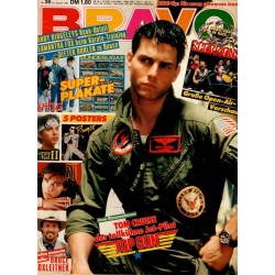 BRAVO Nr.36 / 28 August 1986 - Tom Cruise in Top Gun