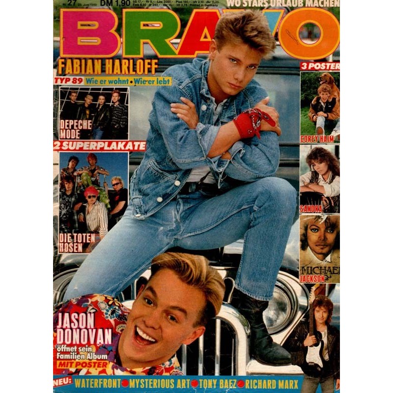 BRAVO Nr.27 / 29 Juni 1989 - Fabian Harloff