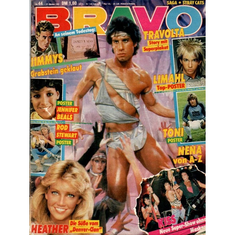 BRAVO Nr.44 / 27 Oktober 1983 - John Travolta