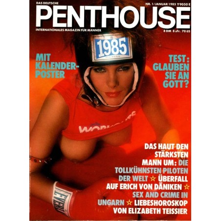 Penthouse Nr.1 / Januar 1985 - Rebecca Hill