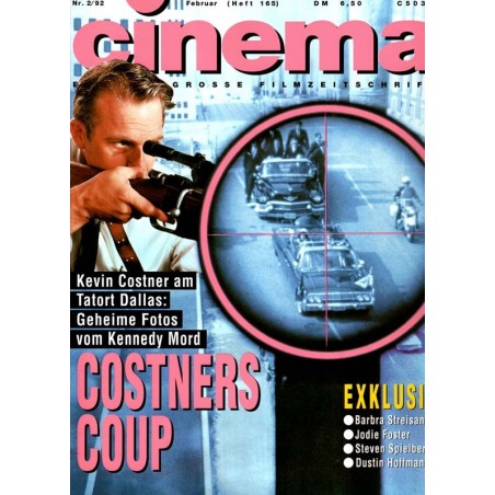 CINEMA 2/92 Februar 1992 - Costners Coup