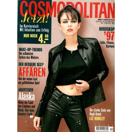 Cosmopolitan 12/Dezember 1996 - Liz Hurley