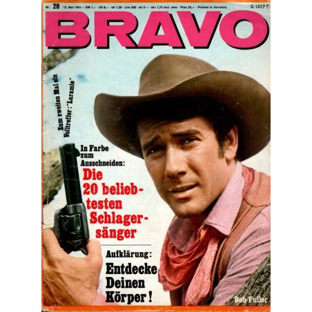 BRAVO Nr.20 / 12 Mai 1969 - Bob Fuller